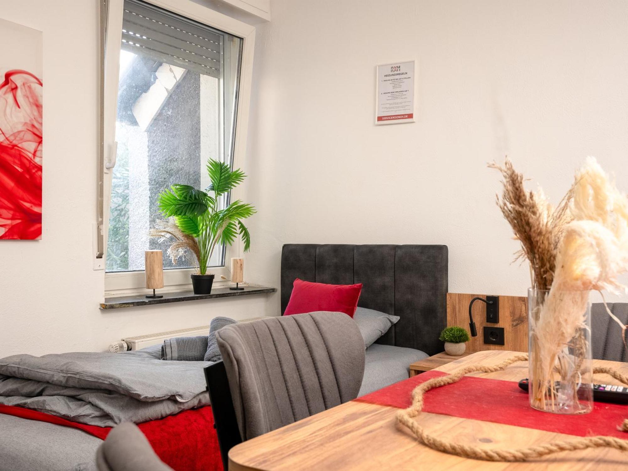 Serviceroom24 - Apartment 4 In Herten Wlan - Smart-Tv - 24-7 Check-In Und Kueche Buitenkant foto